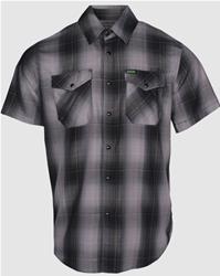 Dixxon The End of the Tunnel Bamboo Short Sleeve Button-Down Shirts