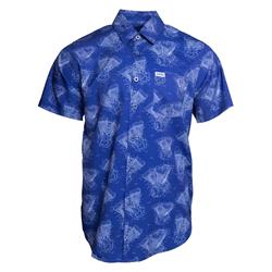 Dixxon Blueprint Short Sleeve Button Down Shirts