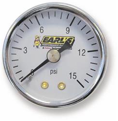 Earl's Performance Analog Fuel Pressure Gauges 100195ERL