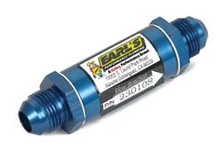 Earl's Performance Inline 35 Microns Fuel Filter with -8 AN Inlet Size 230108ERL