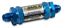 Earl's Performance Inline 85 Microns Fuel Filter with -8 AN Inlet Size 230208ERL