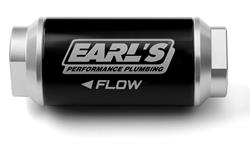 Earl's Performance Inline 10 Microns Fuel Filter with -6 AN Inlet Size 230606ERL