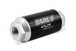 Earl's Performance Inline 10 Microns Fuel Filter with -8 AN Inlet Size 230608ERL