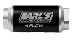 Earl's Performance Inline 40 Microns Fuel Filter with -6 AN Inlet Size 230616ERL