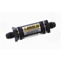 Earl's Performance Inline 85 Microns Fuel Filter with -6 AN Inlet Size AT230206ERL