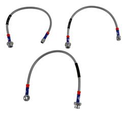 EBC Stainless Steel Braided Brake Lines for 1976-1977 CJ5 - BLA7223-3L