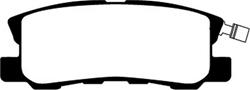 EBC Greenstuff Passenger Car Organic Brake Pads DP21407