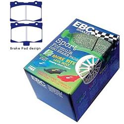 EBC Greenstuff Passenger Car Organic Brake Pads for 2005-2012 RL - DP21735