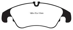 EBC Greenstuff Passenger Car Organic Brake Pads DP22022