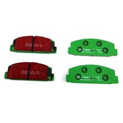 EBC Greenstuff Passenger Car Organic Brake Pads for 2003-2005 6, 2003 PROTEGE, 1984-1995 RX-7 - DP2729