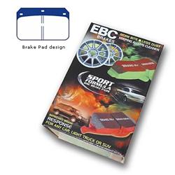 EBC Redstuff Ceramic Brake Pads DP3001C