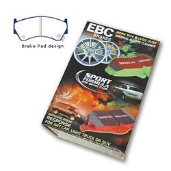 EBC Redstuff Ceramic Brake Pads for 1995-1998 200SX, 1995-1999 SENTRA - DP31044C