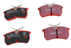 EBC Redstuff Ceramic Brake Pads for 2014-2018 FIESTA, 2001-2007 FOCUS - DP31218C