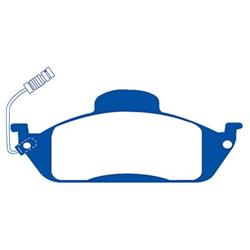 EBC Redstuff Ceramic Brake Pads for 1998-2003 ML320, 2003-2005 ML350, 1999 ML430 - DP31232C