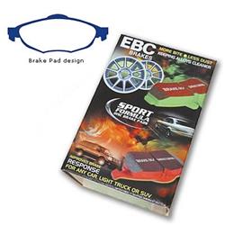 EBC Redstuff Ceramic Brake Pads for 2001-2006 SEBRING, STRATUS - DP31611C