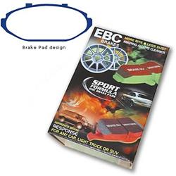 EBC Redstuff Ceramic Brake Pads DP31615C