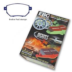 EBC Redstuff Ceramic Brake Pads for 2006 ALTIMA, 2004-2008 MAXIMA - DP31659C