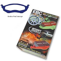 EBC Redstuff Ceramic Brake Pads for 1997-2002 PROWLER - DP31718C