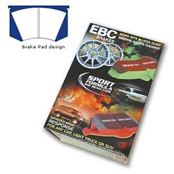 EBC Redstuff Ceramic Brake Pads DP3223C