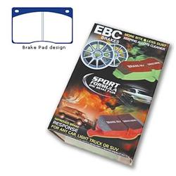 EBC Redstuff Ceramic Brake Pads DP3262C