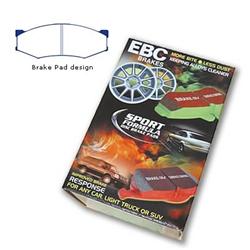 EBC Redstuff Ceramic Brake Pads DP3538C