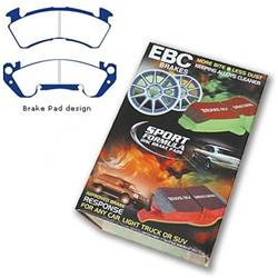 EBC Yellowstuff Brake Pads for 1994-1996 IMPALA - DP41147R