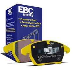 EBC Yellowstuff Brake Pads for 1997-2013 CORVETTE, 2005-2006 GTO, 2004-2009 XLR - DP41162R
