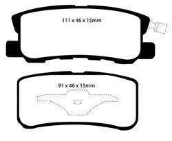 EBC Yellowstuff Brake Pads DP41407R