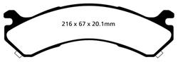 EBC Yellowstuff Brake Pads DP41663R