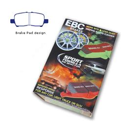 EBC Yellowstuff Brake Pads for 2004-2008 GRAND PRIX, 2011-2013 IMPALA, 2005-2009 LACROSSE - DP41684R