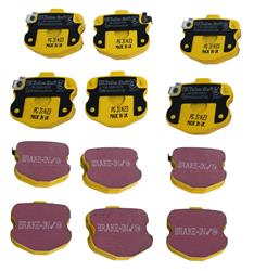 EBC Yellowstuff Brake Pads for 2009-2013 CORVETTE - DP41771/3R