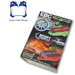 EBC Yellowstuff Brake Pads for 2015-2018 SEDONA - DP41814R