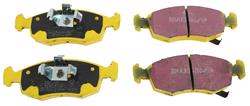 EBC Yellowstuff Brake Pads for 2012-2018 FIAT 500 - DP41879R