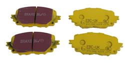 EBC Yellowstuff Brake Pads for 2017-2020 124 SPIDER, 2015-2023 MX-5 MIATA - DP42263R