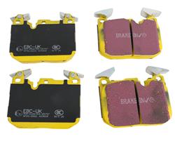 EBC Yellowstuff Brake Pads for 2015-2018 M4, M3, 2016-2018 M2 - DP42360R