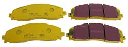 EBC Yellowstuff Brake Pads for 2013-2022 F-250 SUPER DUTY, F-350 SUPER DUTY, 2013-2016 F-450 SUPER DUTY - DP43016R