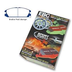 EBC Yellowstuff Brake Pads for 1986-1987 ACCORD, 1985-1987 PRELUDE - DP4623R