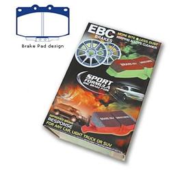 EBC Yellowstuff Brake Pads for 1986-1995 RX-7 - DP4763R