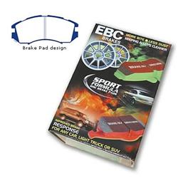 EBC Yellowstuff Brake Pads for 1993-1997 IMPREZA, 1990-1998 LEGACY - DP4819R