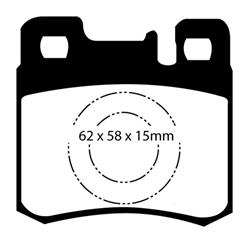 EBC Yellowstuff Brake Pads DP4846R