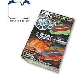 EBC Yellowstuff Brake Pads for 1990-1994 750IL - DP4886R
