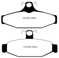 EBC Brakes Brake Pads DP51167NDX