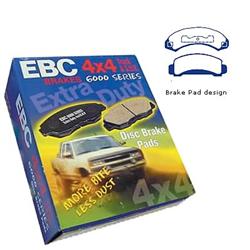 EBC Greenstuff Elite SUV and Light Truck Organic Brake Pads DP61272