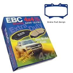 EBC Greenstuff Elite SUV and Light Truck Organic Brake Pads DP61319