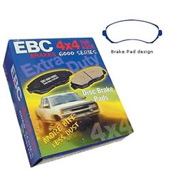 EBC Greenstuff Elite SUV and Light Truck Organic Brake Pads DP61628