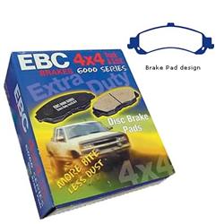 EBC Greenstuff Elite SUV and Light Truck Organic Brake Pads DP61635