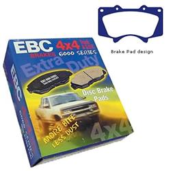 EBC Greenstuff Elite SUV and Light Truck Organic Brake Pads DP61657