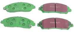 EBC Greenstuff Elite SUV and Light Truck Organic Brake Pads for 2014-2022 MDX - DP63024