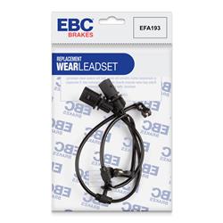 EBC Disc Brake Pad Electronic Wear Sensors for 2017-2020 A4, 2018-2023 S4 - EFA193