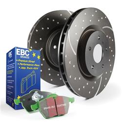 EBC Stage 10 Kits GreenStuff Brake Pads and GD Rotors S10KF1357